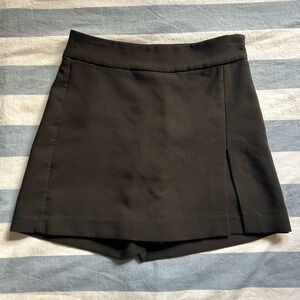 Classic Black Mini Skirt (skort)